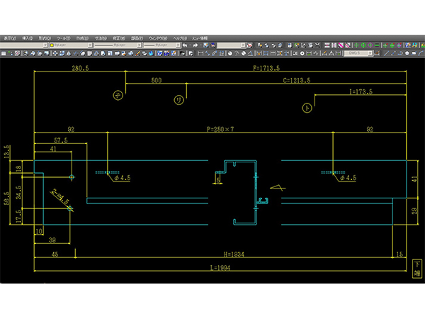 加工図面の作成（生産設計）